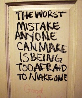 The worst mistake anyone can make