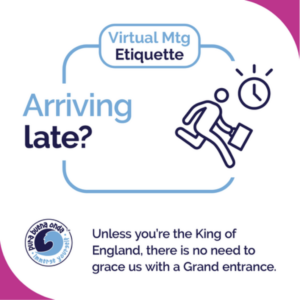 Virtual etiquette 6. How to not be annoying in a virtual class